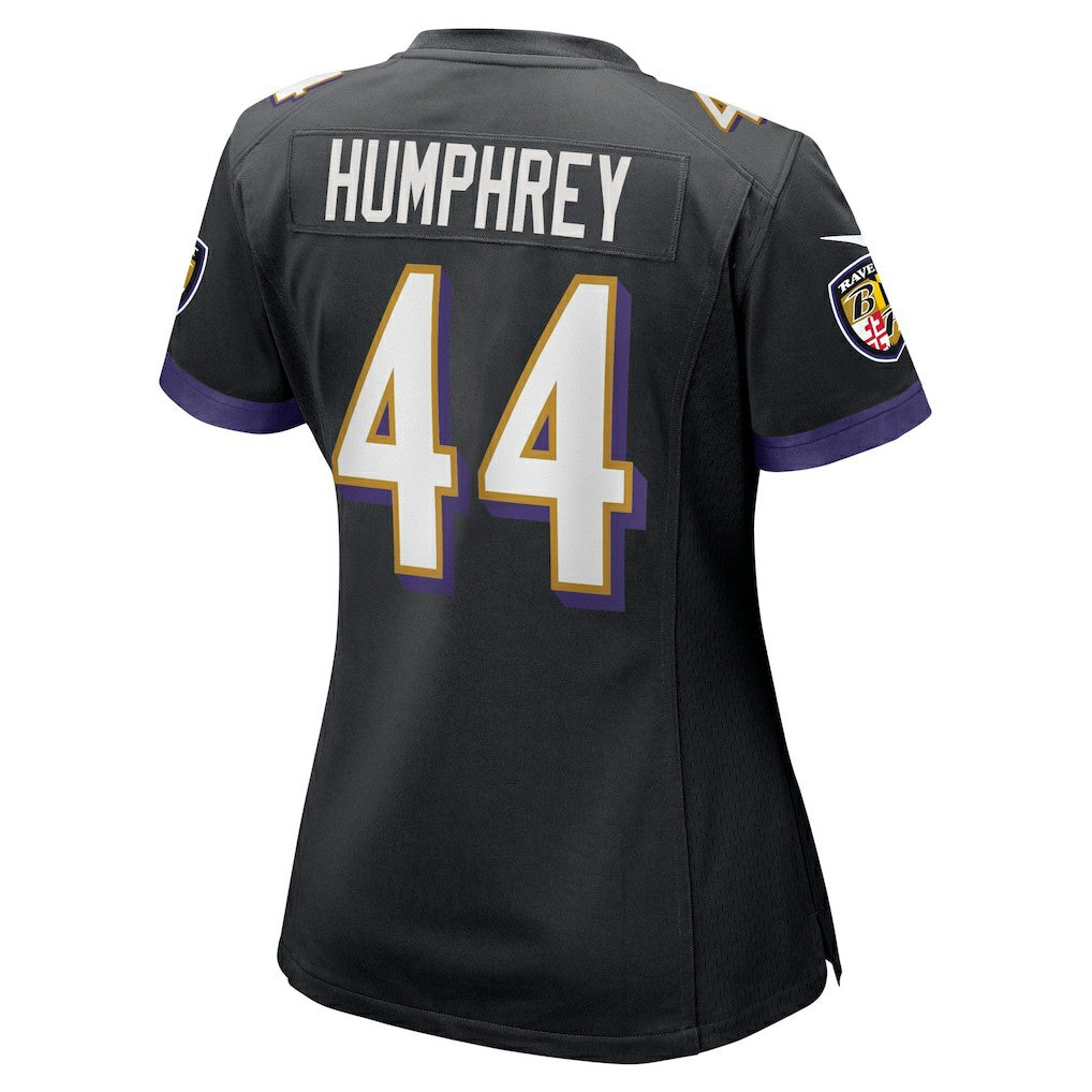 Marlon Humphrey Baltimore Ravens Women's Game Jersey - Black Jerseys