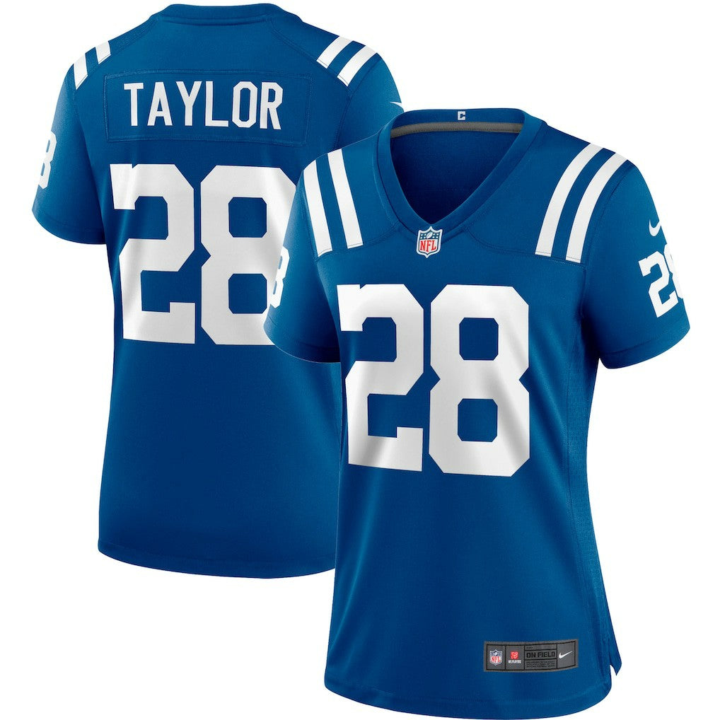 Jonathan Taylor Indianapolis Colts Women's Player Game Jersey - Royal Jerseys
