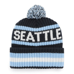 Seattle Kraken '47 Bering Cuffed Knit Hat with Pom - Navy | US 4236756