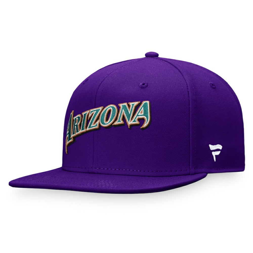 Arizona Diamondbacks Fanatics Cooperstown Collection Fitted Hat - Purple Hats