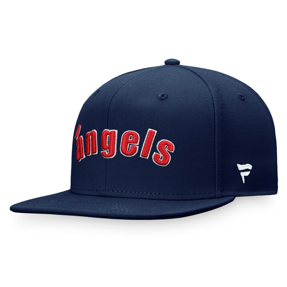 California Angels Fanatics Cooperstown Collection Fitted Hat - Navy Hats