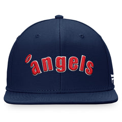 California Angels Fanatics Cooperstown Collection Fitted Hat - Navy Hats