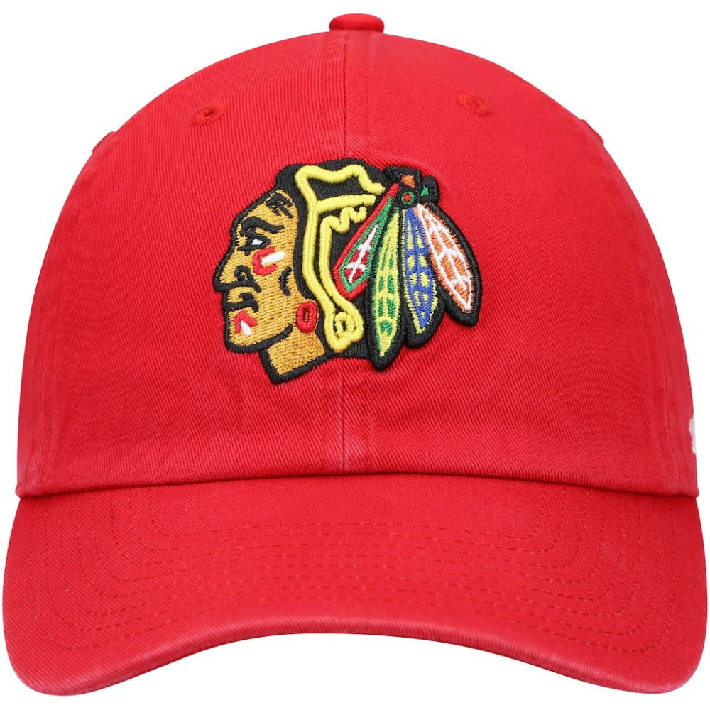 Chicago Blackhawks '47 Clean Up Adjustable Hat - Red | US 4236812