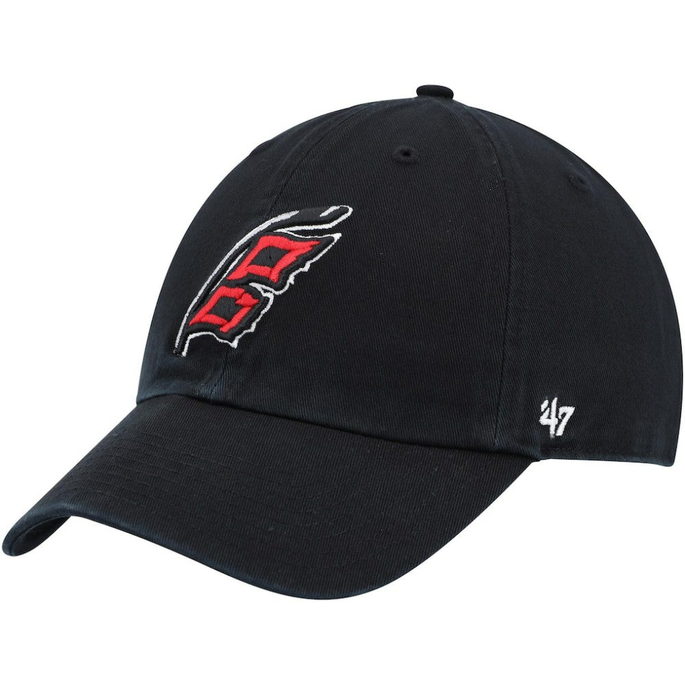 Carolina Hurricanes '47 Alternate Logo Clean Up Adjustable Hat - Black | US 4236814