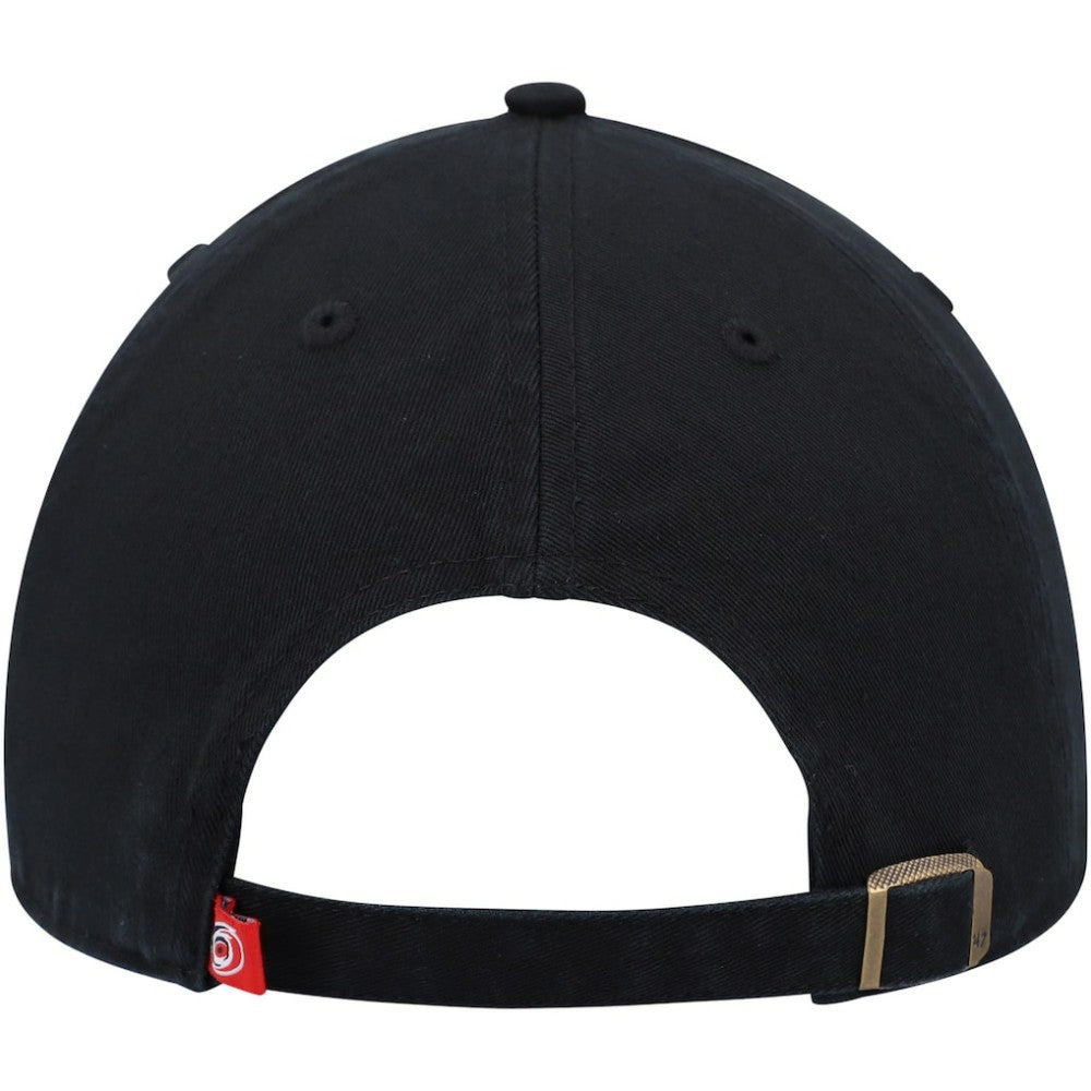 Carolina Hurricanes '47 Alternate Logo Clean Up Adjustable Hat - Black | US 4236814