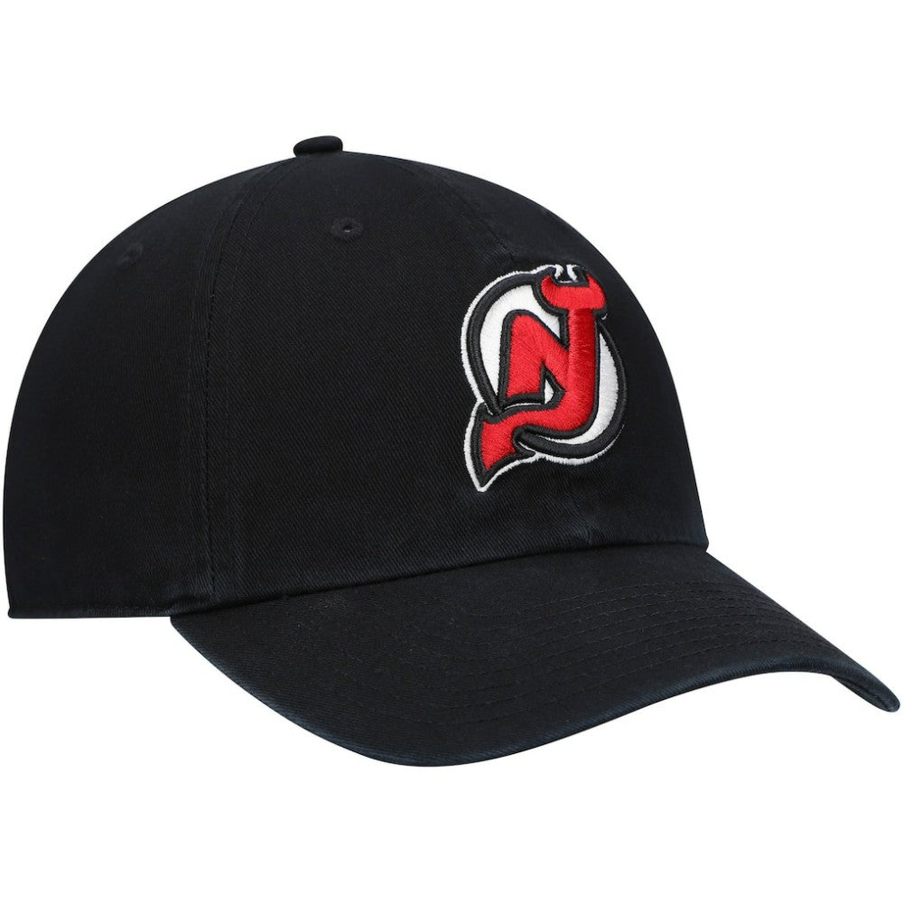 New Jersey Devils '47 Primary Logo Clean Up Adjustable Hat - Black | US 4236816