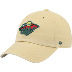 Minnesota Wild '47 Clean Up Adjustable Hat - Gold | US 4236838