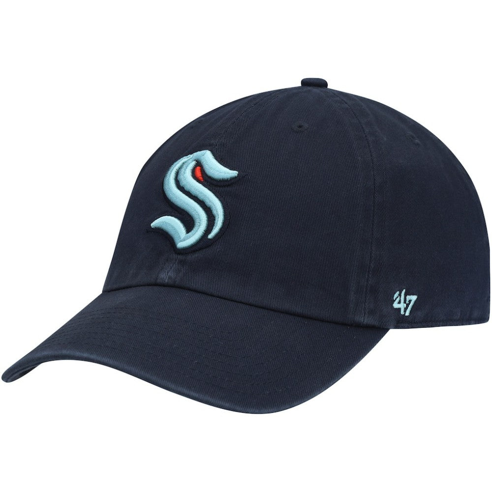 Seattle Kraken '47 Clean Up Adjustable Hat - Deep Sea Blue | US 4236842
