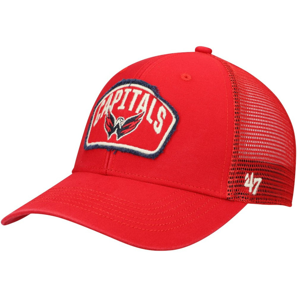 Washington Capitals '47 Cledus MVP Trucker Snapback Hat - Red | US 4236890