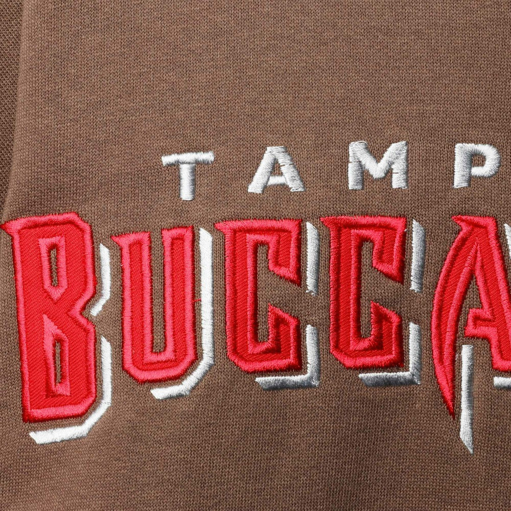 Tampa Bay Buccaneers Big & Tall Pullover Hoodie - Red/Black Hoodies