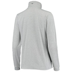 Minnesota Vikings Vineyard Vines Women's Sankaty Shep Half-Zip Pullover Top - Heather Gray Pullover