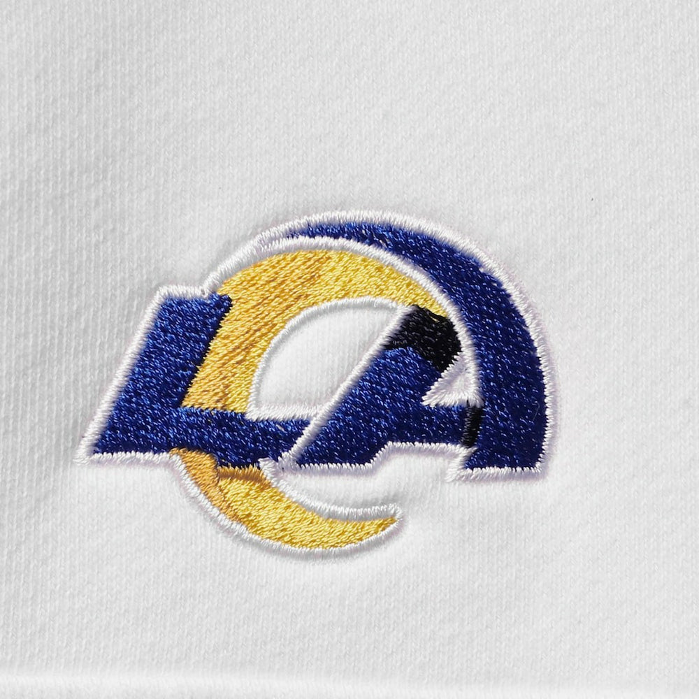 Los Angeles Rams Vineyard Vines Women's Shep Shirt Quarter-Zip Sweatshirt - White Sweatshirts