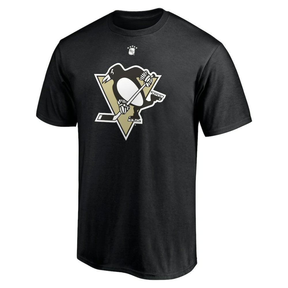 Ryan Whitney Pittsburgh Penguins Fanatics Authentic Stack Retired Player Nickname & Number T-Shirt - Black | US 4240310