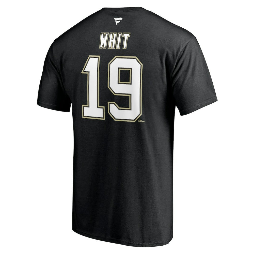 Ryan Whitney Pittsburgh Penguins Fanatics Authentic Stack Retired Player Nickname & Number T-Shirt - Black | US 4240310