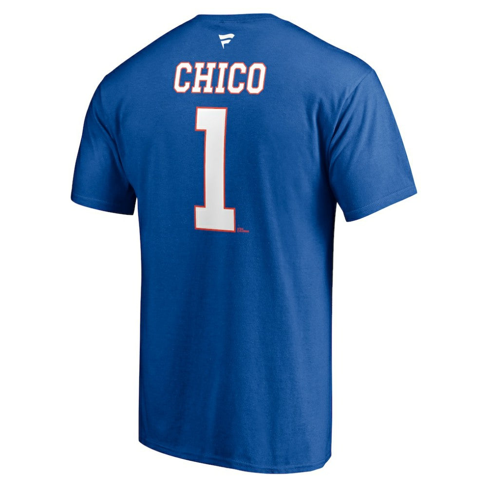 Glenn Resch New York Islanders Fanatics Authentic Stack Retired Player Nickname & Number T-Shirt - Royal | US 4240316