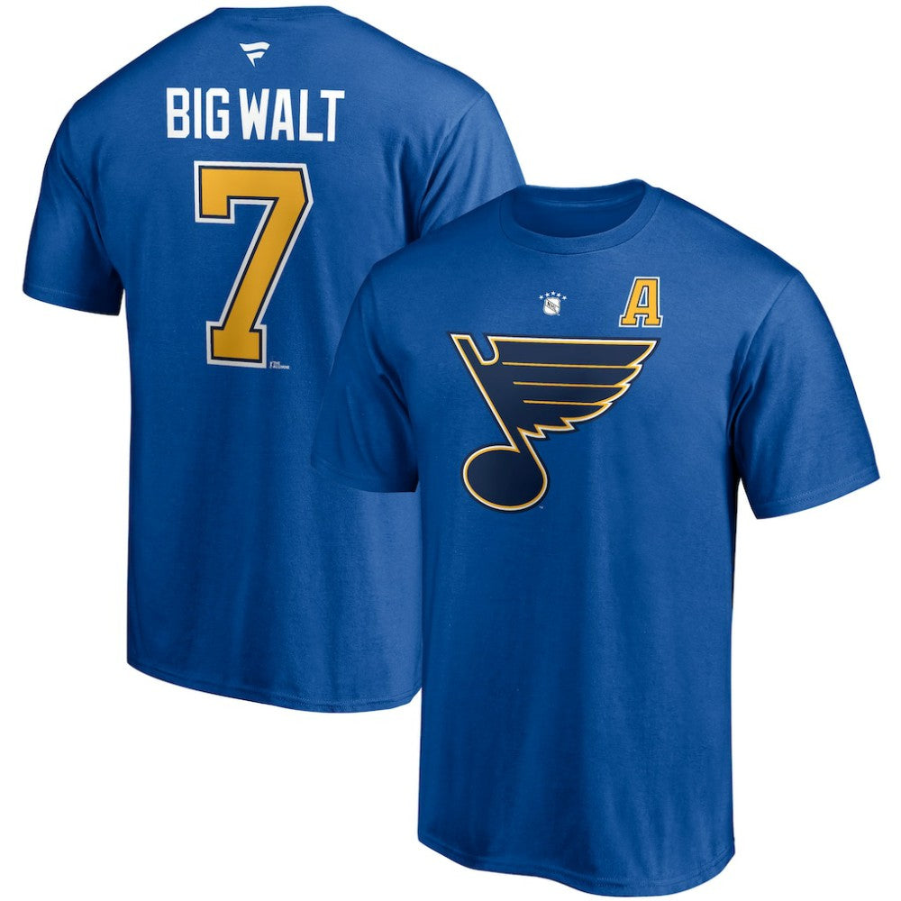 Keith Tkachuk St. Louis Blues Fanatics Authentic Stack Retired Player Nickname & Number T-Shirt - Blue | US 4240319