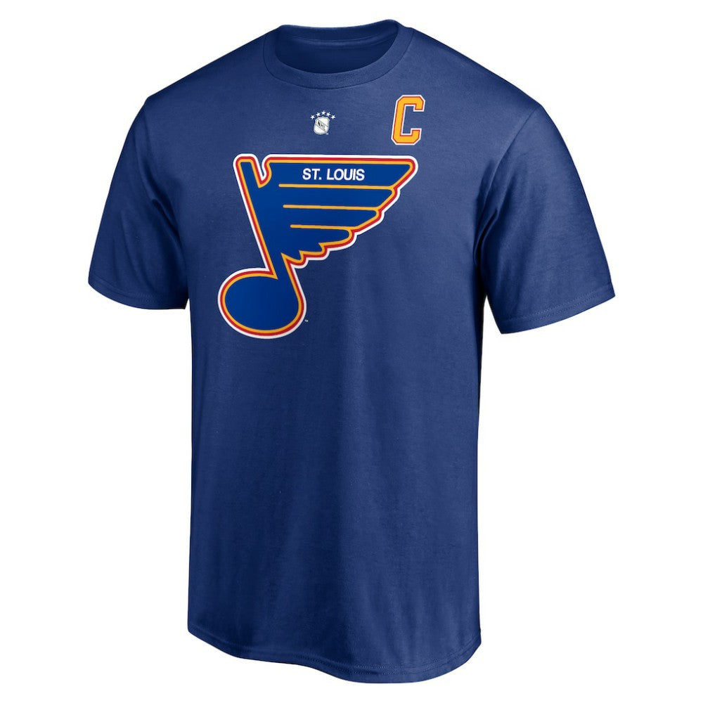 Brett Hull St. Louis Blues Fanatics Authentic Stack Retired Player Nickname & Number T-Shirt - Blue | US 4240325