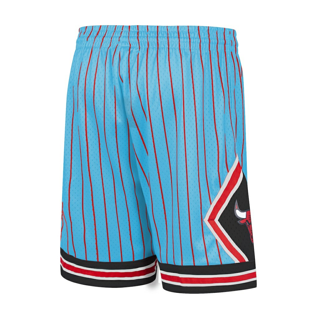 Chicago Bulls Hardwood Classic Reload Swingman Shorts Blue - Mitchell & Ness outlet