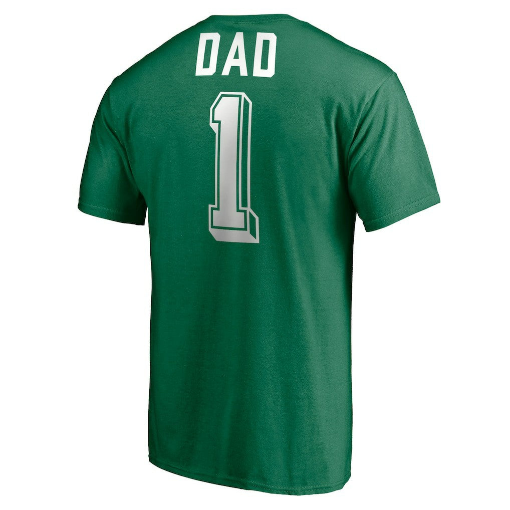 Boston Celtics Number One Dad T-Shirt Green