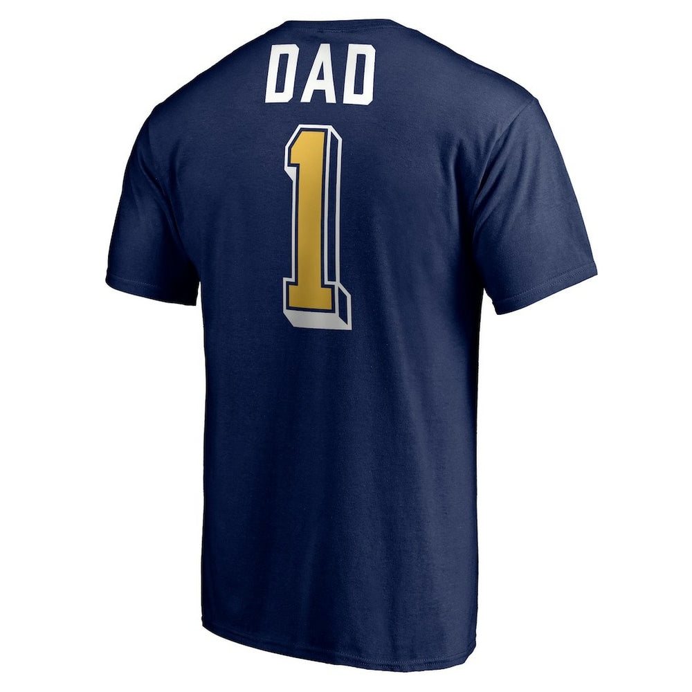 Denver Nuggets Number One Dad T-Shirt Navy outlet