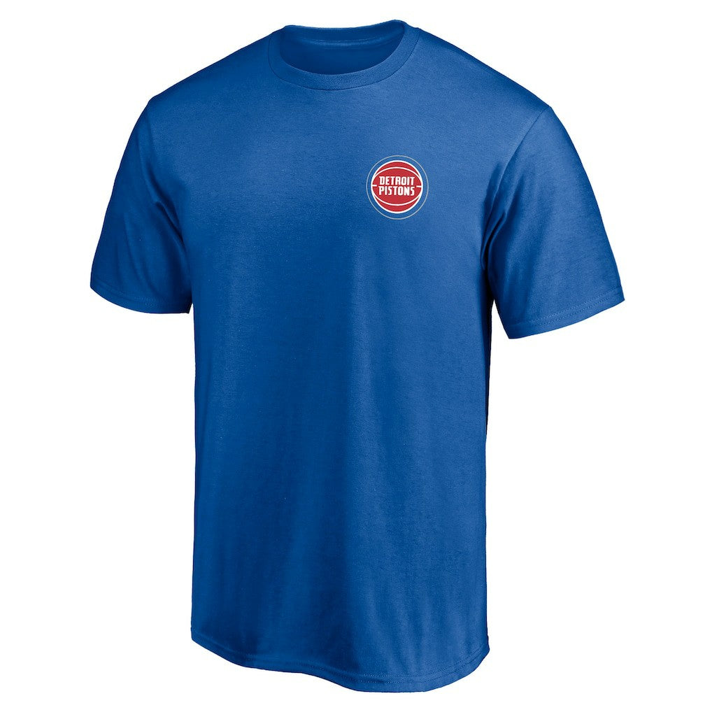 Detroit Pistons Number One Dad T-Shirt Royal outlet