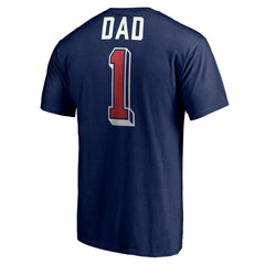 New Orleans Pelicans Number One Dad T-Shirt Navy