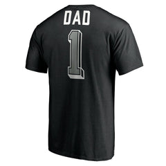 San Antonio Spurs Number One Dad T-Shirt Black