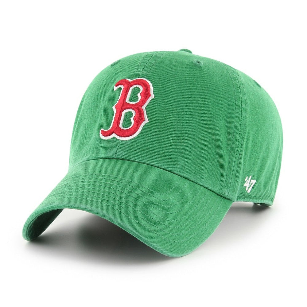 Boston Red Sox '47 Clean Up Adjustable Hat - Green Hats
