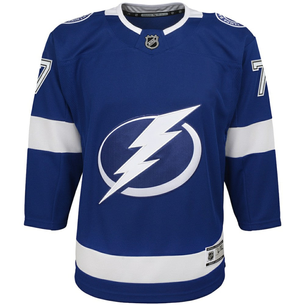 Victor Hedman Tampa Bay Lightning Youth Home Premier Player Jersey - Blue | US 4245543