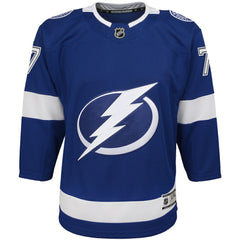 Victor Hedman Tampa Bay Lightning Youth Home Premier Player Jersey - Blue | US 4245543