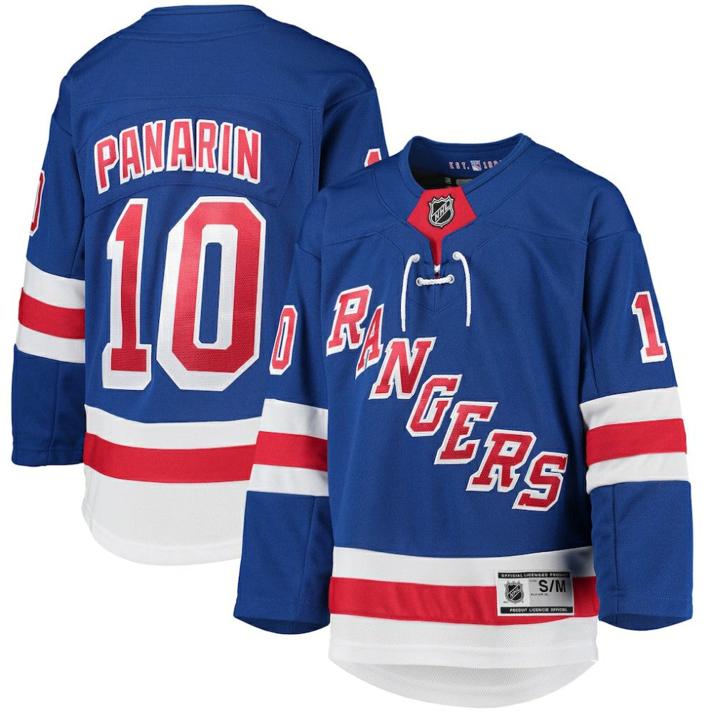 Artemi Panarin New York Rangers Youth Home Premier Player Jersey - Blue | US 4245546