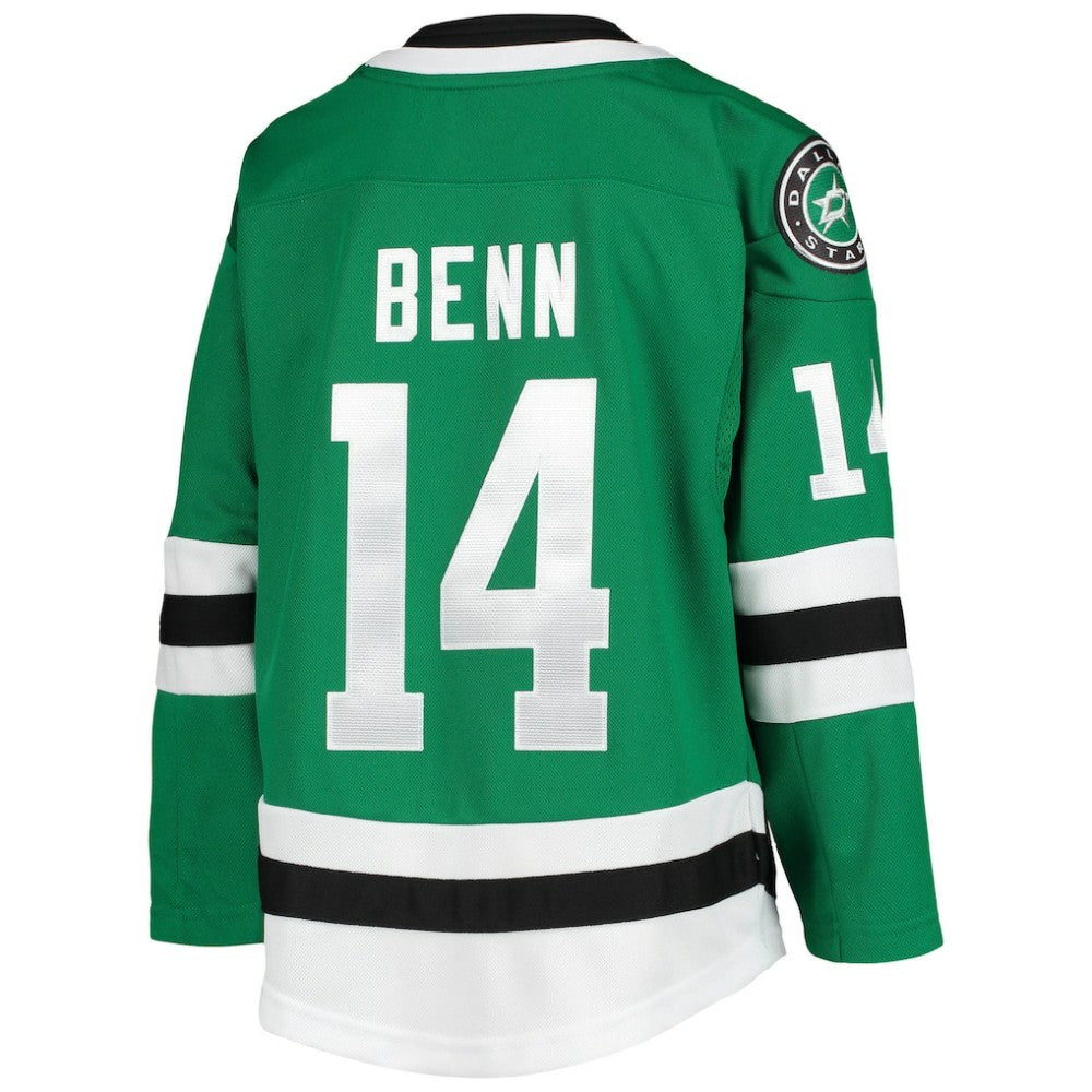 Jamie Benn Dallas Stars Youth Home Premier Player Jersey - Kelly Green | US 4245548