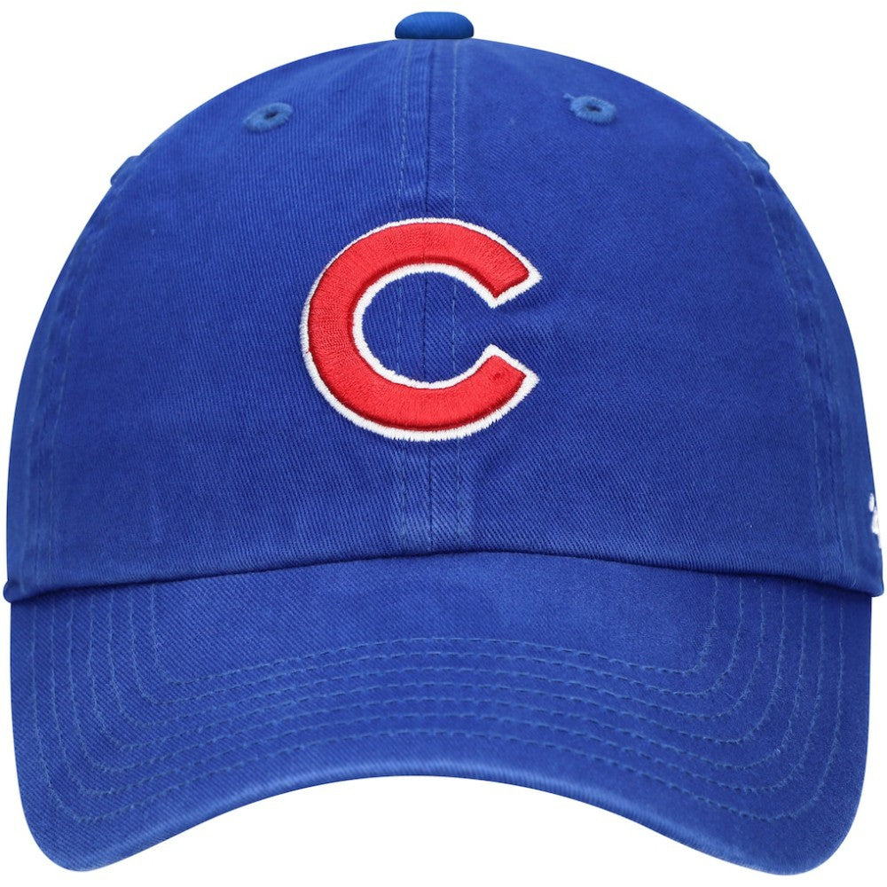 Chicago Cubs '47 Youth Team Logo Clean Up Adjustable Hat - Royal Hats