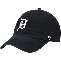 Detroit Tigers '47 Youth Team Logo Clean Up Adjustable Hat - Black Hats