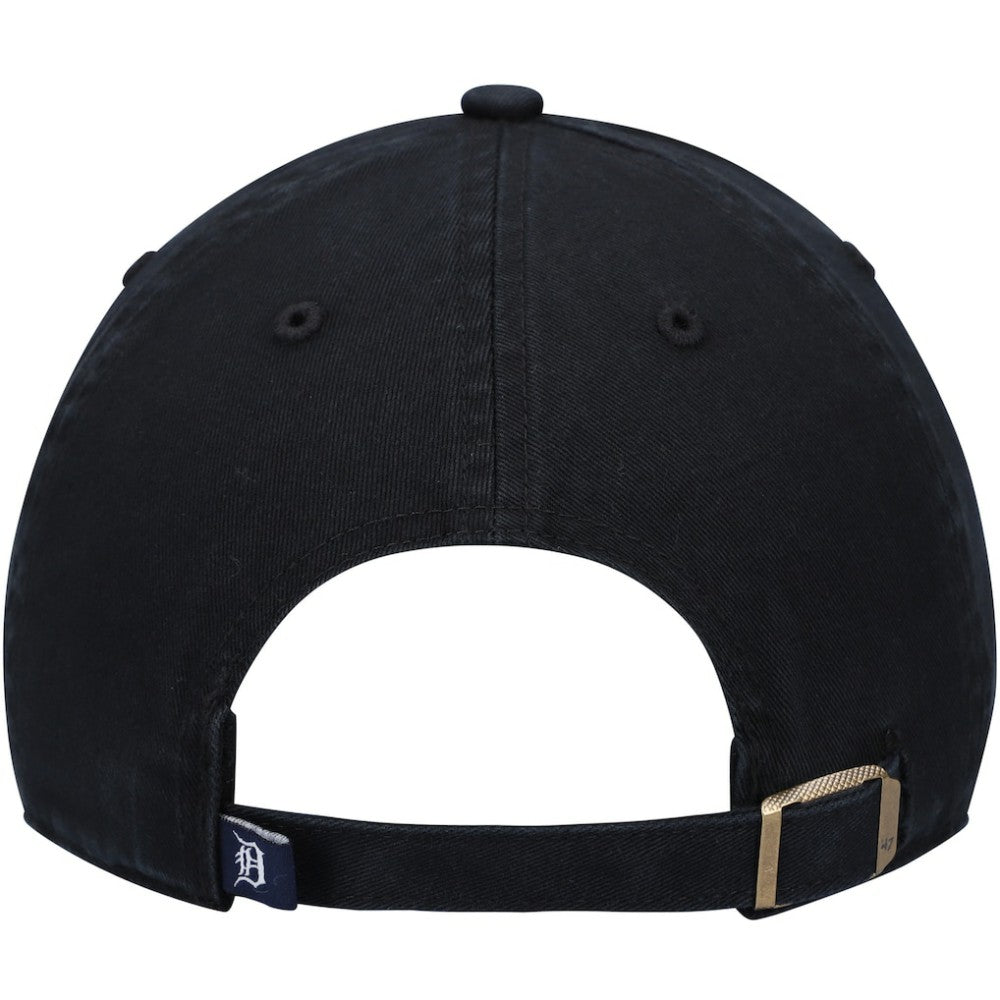 Detroit Tigers '47 Youth Team Logo Clean Up Adjustable Hat - Black Hats