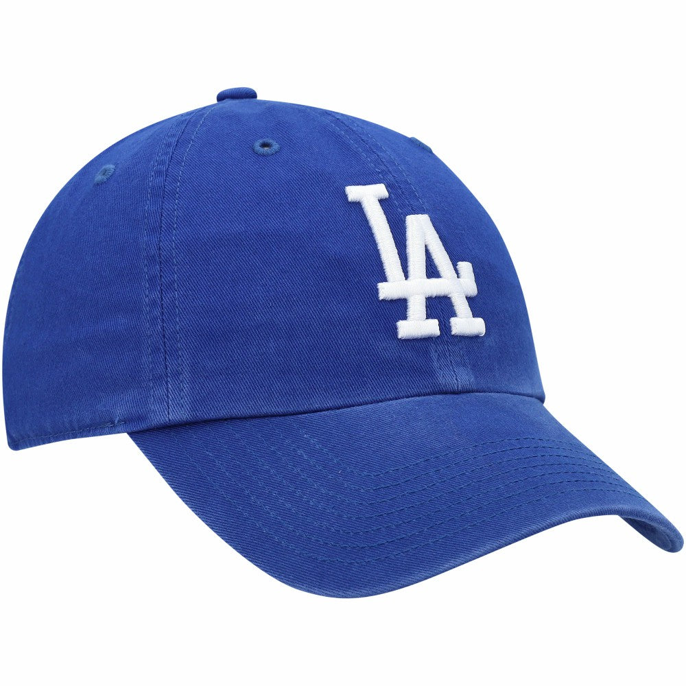 Los Angeles Dodgers '47 Youth Team Logo Clean Up Adjustable Hat - Royal Hats