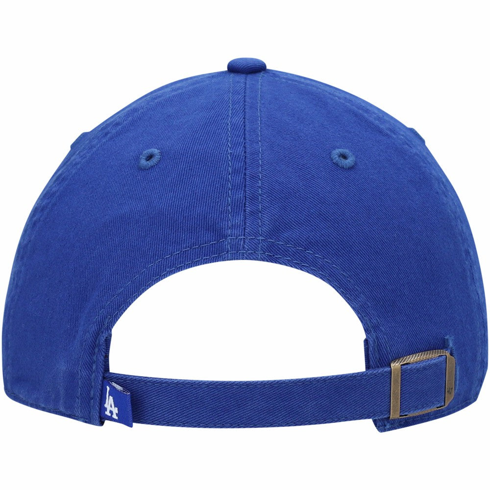 Los Angeles Dodgers '47 Youth Team Logo Clean Up Adjustable Hat - Royal Hats