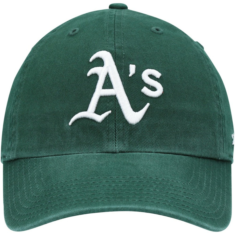 Athletics '47 Youth Team Logo Clean Up Adjustable Hat - Green Hats