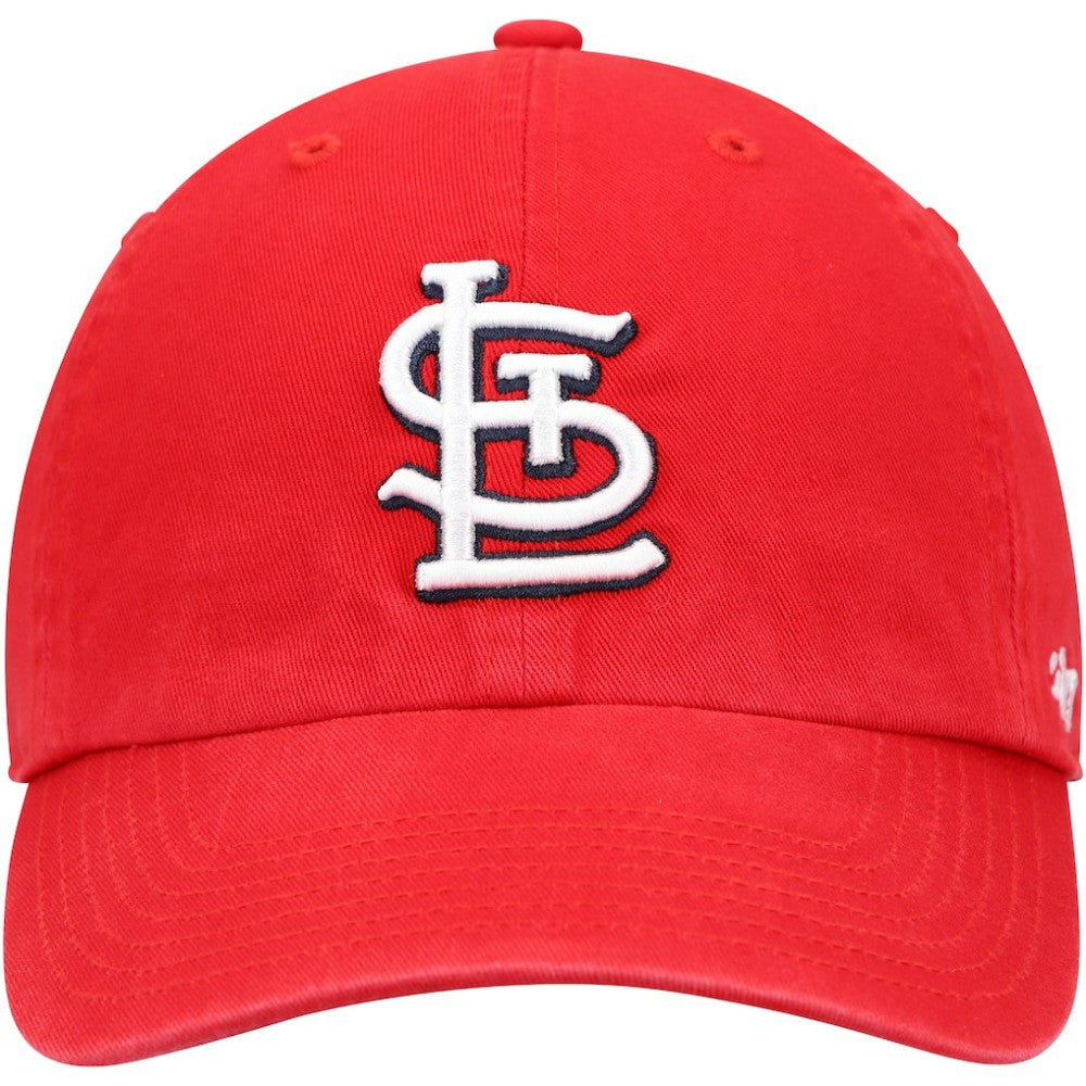 St. Louis Cardinals '47 Youth Team Logo Clean Up Adjustable Hat - Red Hats