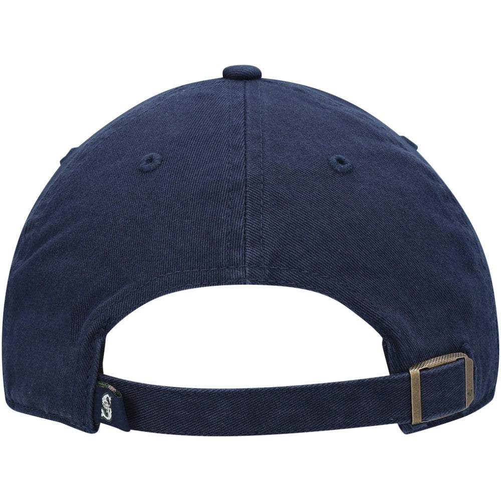 Seattle Mariners '47 Youth Team Logo Clean Up Adjustable Hat - Navy Hats
