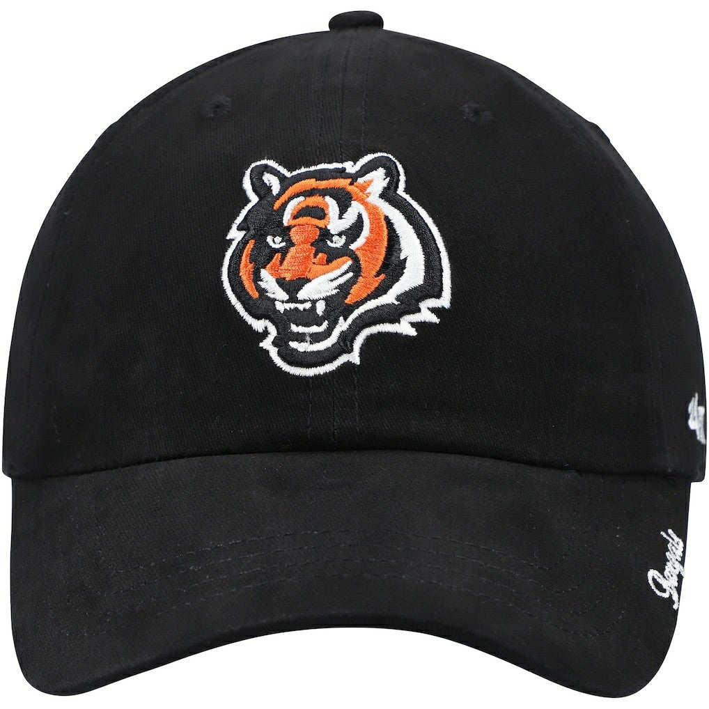 Cincinnati Bengals '47 Women's Miata Clean Up Primary Adjustable Hat - Black Hats