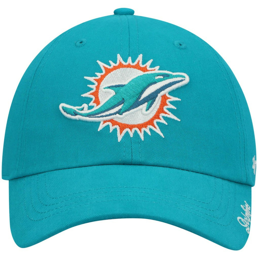Miami Dolphins '47 Women's Miata Clean Up Primary Adjustable Hat - Aqua Hats