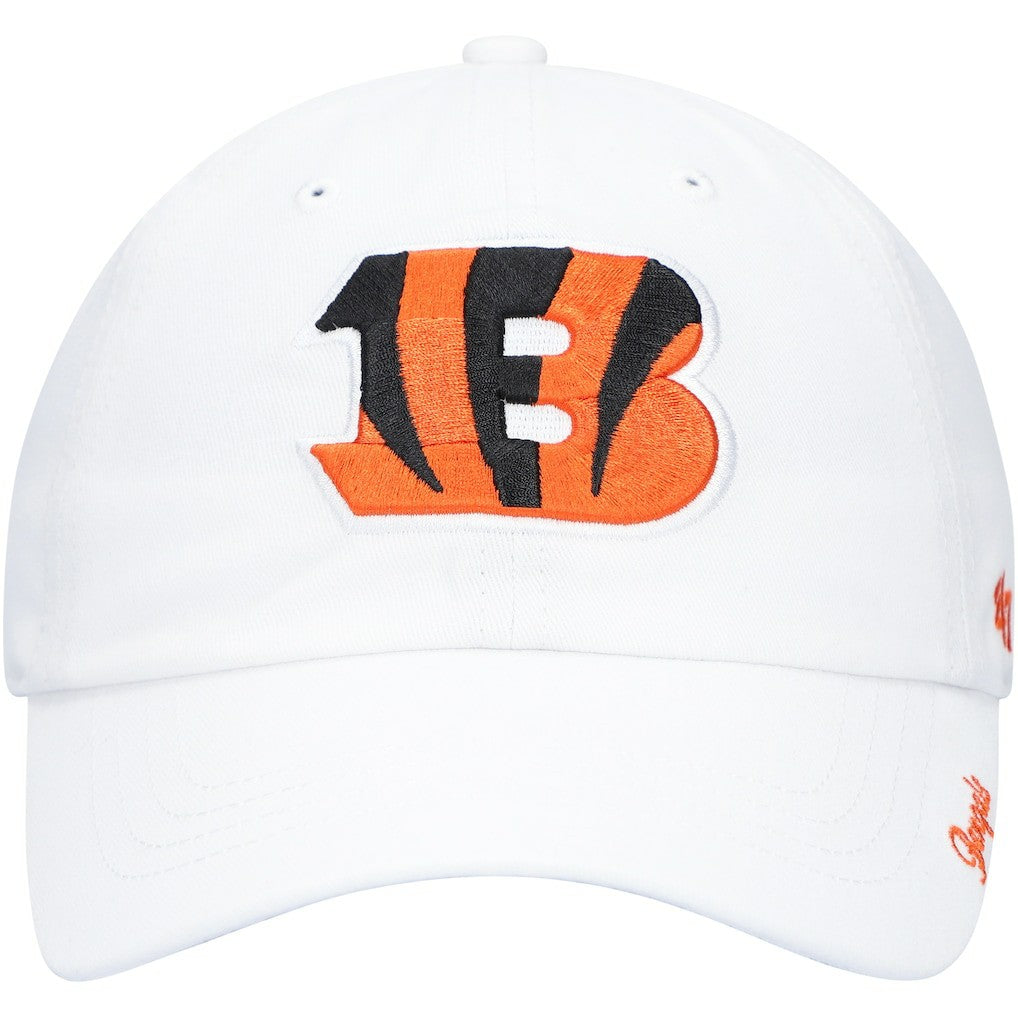 Cincinnati Bengals '47 Women's Team Miata Clean Up Adjustable Hat - White Hats
