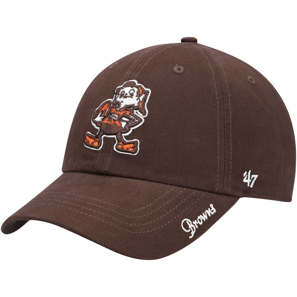 Cleveland Browns '47 Women's Brownie The Elf Miata Clean Up Adjustable Hat - Brown Hats