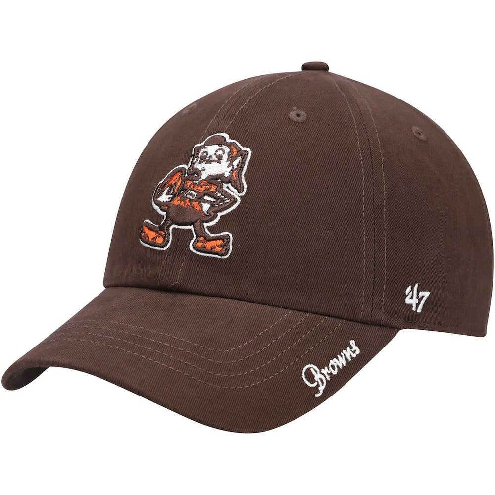 Cleveland Browns '47 Women's Brownie The Elf Miata Clean Up Adjustable Hat - Brown Hats
