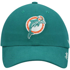 Miami Dolphins '47 Women's Miata Clean Up Adjustable Hat - Aqua Hats