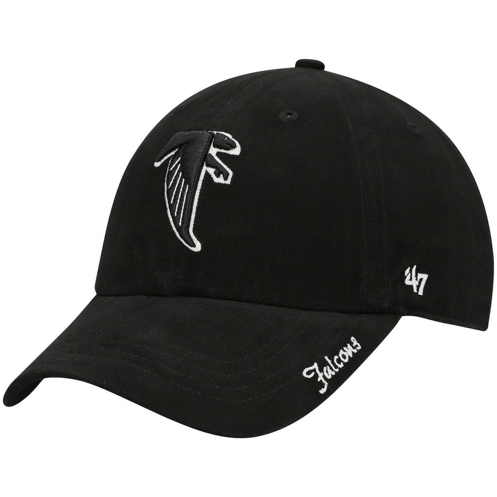 Atlanta Falcons '47 Women's Miata Clean Up Adjustable Hat - Black Hats