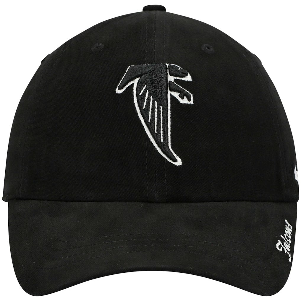 Atlanta Falcons '47 Women's Miata Clean Up Adjustable Hat - Black Hats