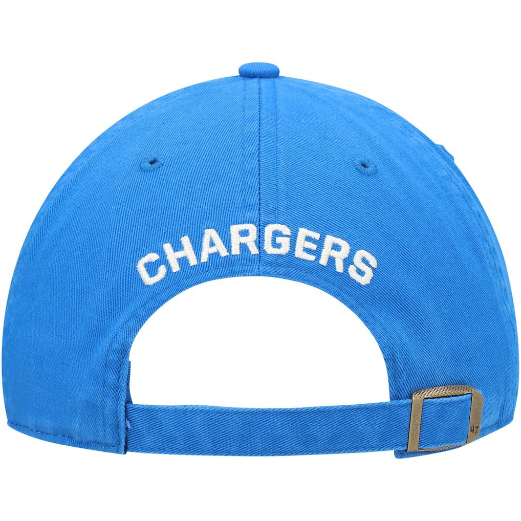Los Angeles Chargers '47 Women's Finley Clean Up Adjustable Hat - Powder Blue Hats