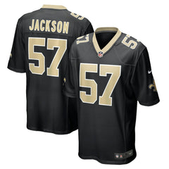 Rickey Jackson New Orleans Saints Retired Player Jersey - Black Jerseys